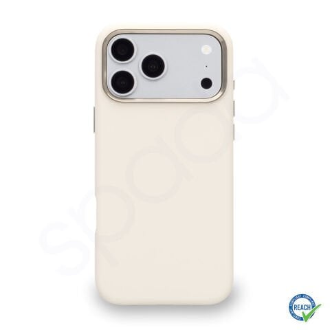 iPhone 17 Pro Spada Liquid Silikon Magsafe Krem Kılıf