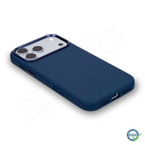 iPhone 17 Pro Spada Liquid Silikon Magsafe Lacivert Kılıf