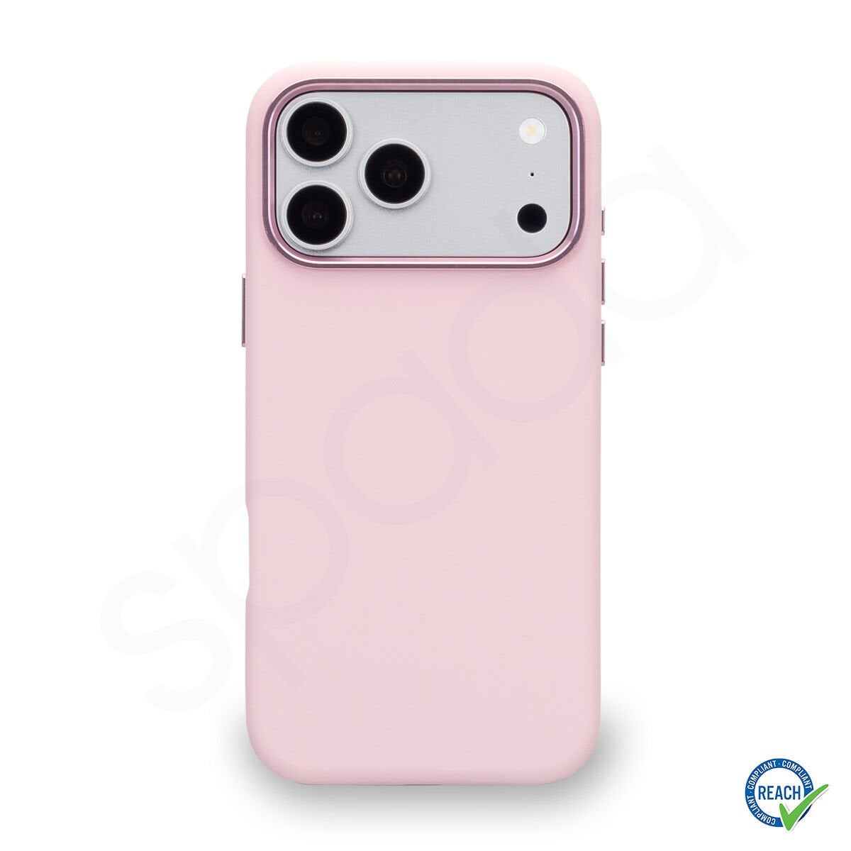 iPhone 17 Pro Spada Liquid Silikon Magsafe Pembe Kılıf