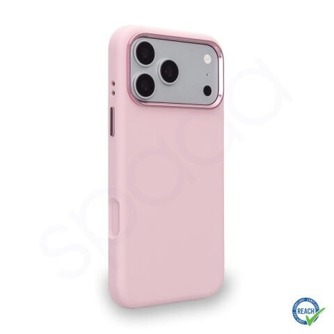 iPhone 17 Pro Spada Liquid Silikon Magsafe Pembe Kılıf