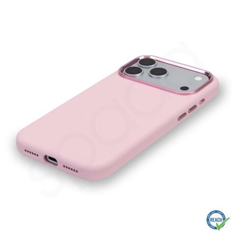 iPhone 17 Pro Spada Liquid Silikon Magsafe Pembe Kılıf