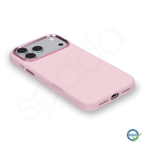 iPhone 17 Pro Spada Liquid Silikon Magsafe Pembe Kılıf