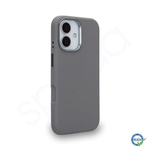 iPhone 17 Pro Spada Liquid Silikon Magsafe Gri Kılıf