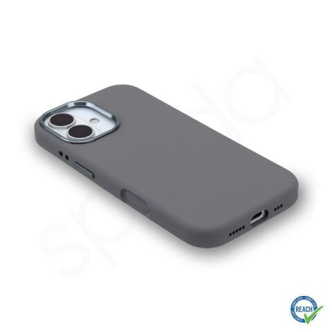 iPhone 17 Pro Spada Liquid Silikon Magsafe Gri Kılıf