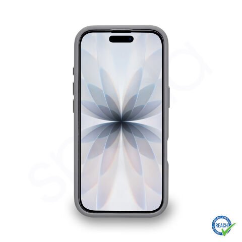 iPhone 17 Pro Spada Liquid Silikon Magsafe Gri Kılıf