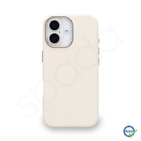 iPhone 17 Spada Liquid Silikon Magsafe Krem Kılıf