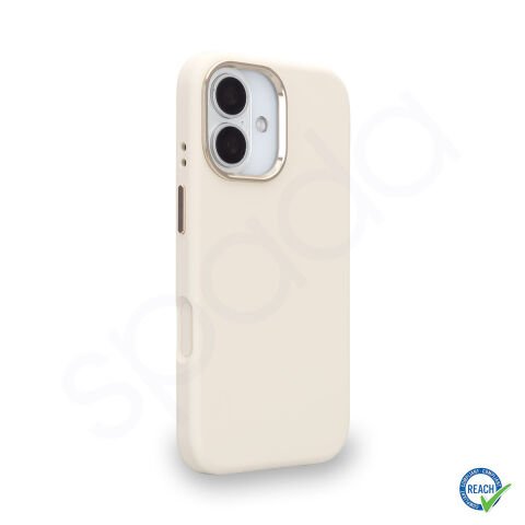 iPhone 17 Spada Liquid Silikon Magsafe Krem Kılıf