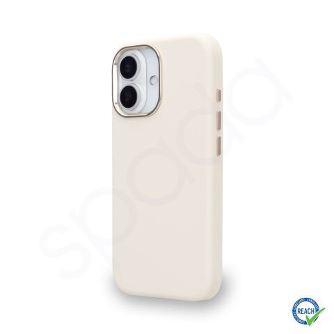 iPhone 17 Spada Liquid Silikon Magsafe Krem Kılıf