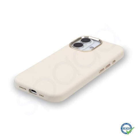 iPhone 17 Pro Spada Liquid Silikon Magsafe Krem Kılıf