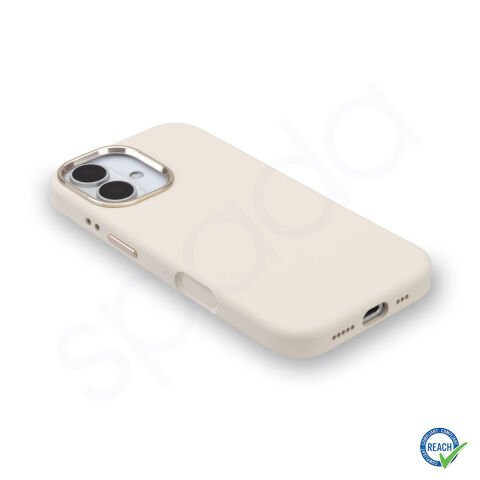 iPhone 17 Spada Liquid Silikon Magsafe Krem Kılıf